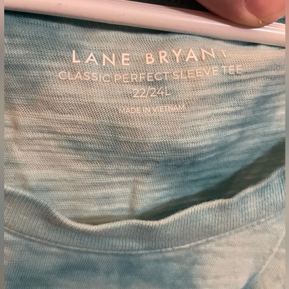 Lane Bryant Blue Tie-Dye Women's Top -Size 22/24 - Picture 3 of 3